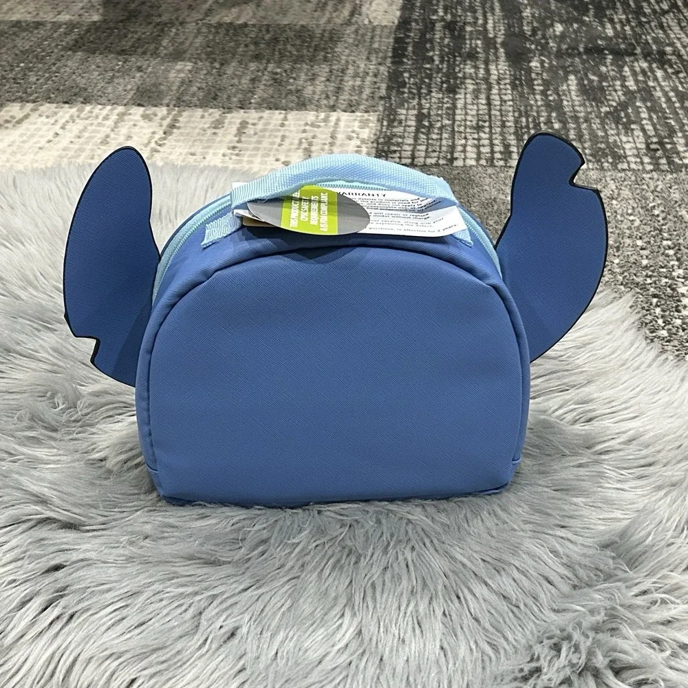 Disney Lilo and Stitch Lunch Box for Kids PU‎ Leather Insulated NEW